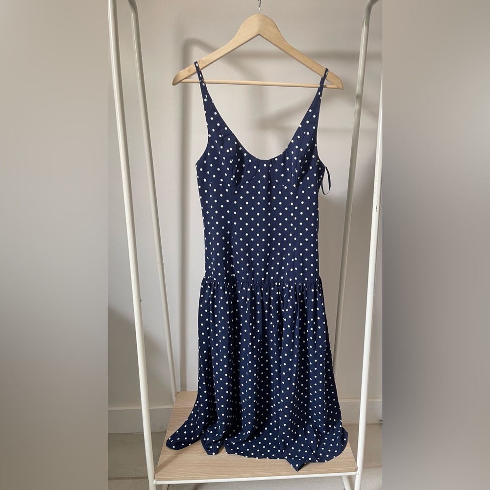 Hello Molly Polka Dot midi dress